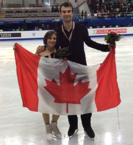 Duhamel and Radford win gold medal at Four Continents Cup.